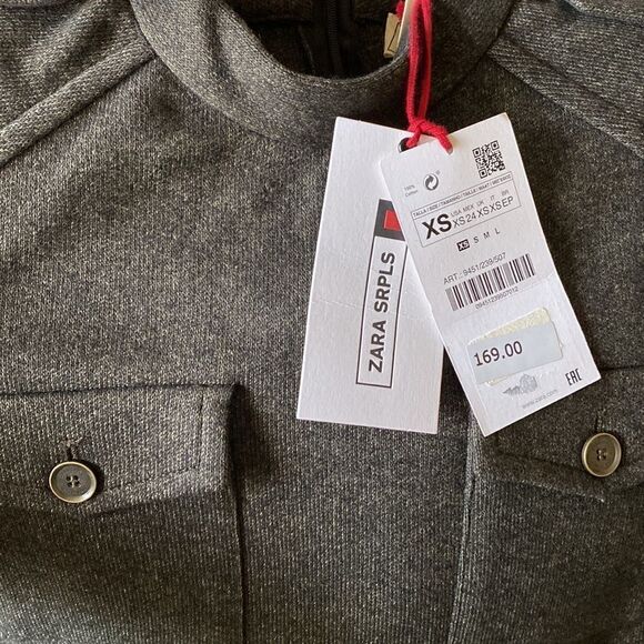 Zara Limited Collection 07 Wool Blend Dress - Picture 10 of 11